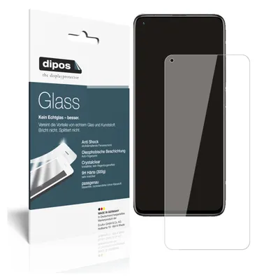 Produktbild von 1x Schutzfolie für Xiaomi Redmi K30S - Anti-Shock 9H Folie dipos Glass Kunststoffglas