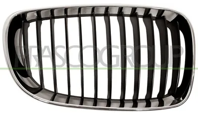 Produktbild von PRASCO BM1212003 Kühlergrill Frontgrill für BMW 1 Schrägheck (E87) Rechts Chrom/Schwarz