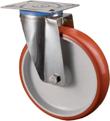 Obrázek produktu pro Otočné kolečko 150mm H100.B26 Deska, Polyure, ER, GL H100.B26.150