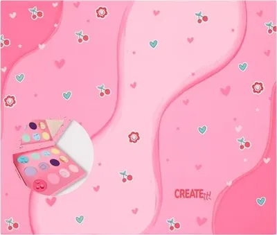 Productafbeelding van Pastellpower Kinder Oogschaduw Palette met Spiegel - Create It!