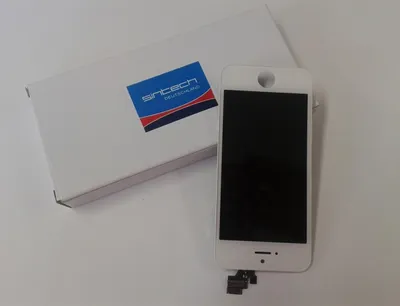 Produktbild von Standard Display Einheit weiss, komplett für iPhone 5 (weiß und gold)