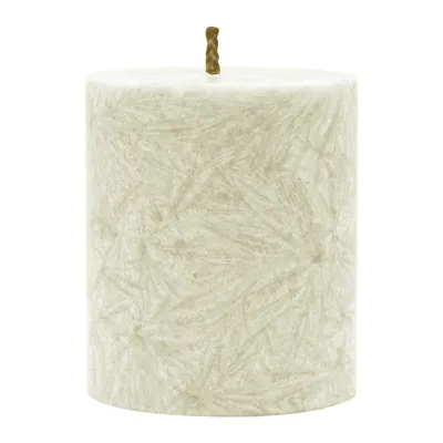 Zdjęcie produktu dla Świeca filarowa Stearin - kość słoniowa 75x64 mm