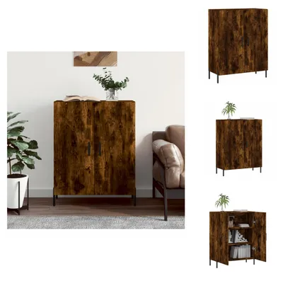 Produktbild von vidaXL Sideboard Räuchereiche 69,5x34x90 cm Holzwerkstoff -  Sideboards