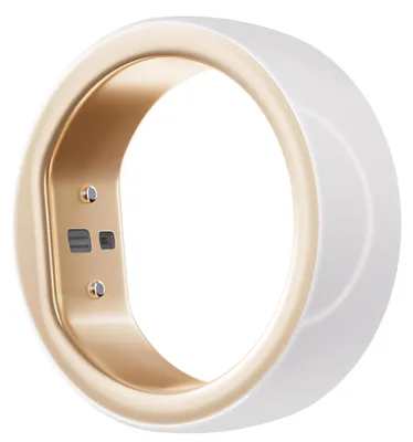 Produktbild von Intelligenter Ring, Smart Ring, Größe 6, Schlaf, Puls, SpO2, HRV, Weißgold