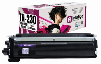 Produktbild von Inkdigo Toner TN230B für Brother DCP-9010CN, HL-3040CN, HL-3045CN, HL-3070CN – Schwarz, 2200 Seiten,, KI-generiertes Bild