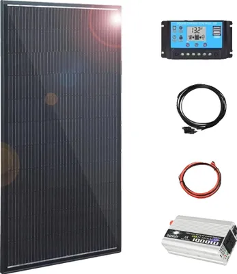 Produktbild von Solarpanel, monokristallin, leichtes Design, 200w 12v 220v kit
