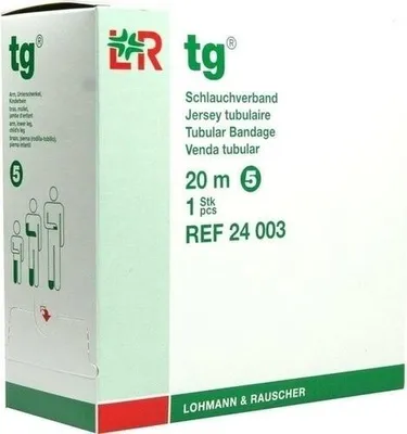 Zdjęcie produktu dla Bandaż rurowy TG rozmiar 5 20 m biały 1 szt