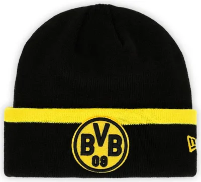 Produktbild von Borussia Dortmund BVB Beanie New Era Streifen