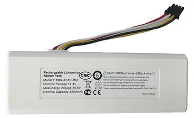 Ersatzakku 14,4 V 5200 mAh für Staubsauger 1C