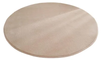 Productafbeelding van Rode tapijt van rundervacht, antislip, wasbaar, 100 cm, kleur: kameel