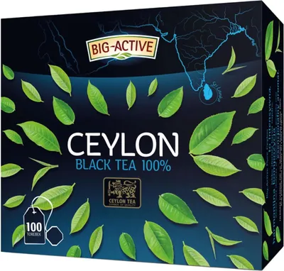 A box of Ceylon Black Tea.