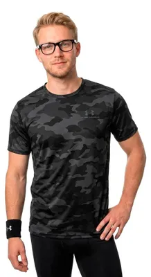 Produktbild von Under Armour Vanish Energy Printed Kurzarm-t-shirt Schwarz L Mann Schwarz L