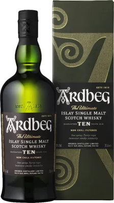 Produktbild von Ardbeg 10 Jahre The Ultimate Islay Single Malt Scotch Whisky | 46 % vol | 0,7 l