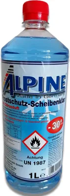 Produktbild von Frostschutz | ALPINE | Scheibenklar | -30°C | 1 Liter