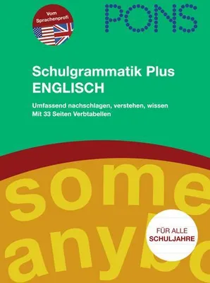 Produktbild von PONS Schulgrammatik Englisch Plus
