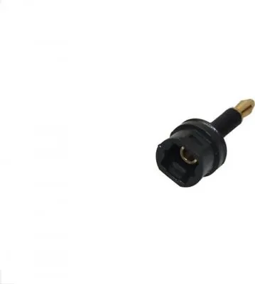 Produktbild von Toslink-Kupplung auf 3,5 mm (schwarz)