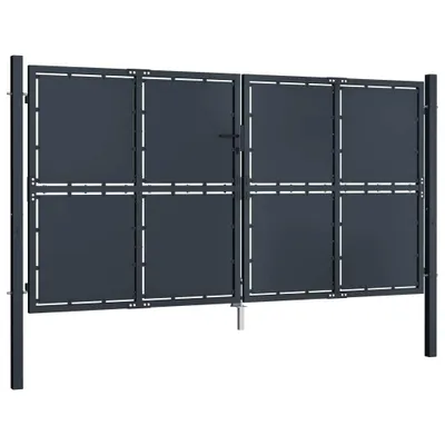 Immagine prodotto di Cancello da Giardino in Acciaio 300x150 cm Antracite