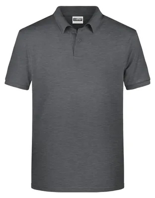 Produktbild von James and Nicholson - "Basic" Poloshirt für Herren LT3309 (XL) (Black Heather)