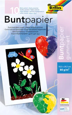 Image de Chemise en papier coloré Happy Kidz Folia 21406196120
