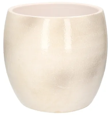 Produktbild von Mica Decorations Blumentopf - weis/grau - Keramik - 24 x 22 cm
