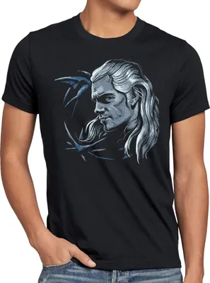 Produktbild von A.N.T. Geralt Temerien Herren T-Shirt hexer mittelalter elfen