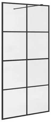 Produktbild von vidaXL Duschwand für Begehbare Dusche mit Klarem ESG Glas 100x195 cm