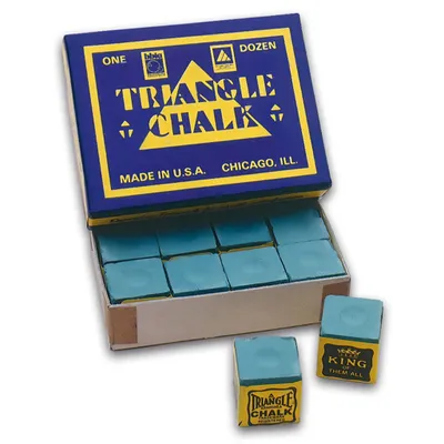 Image de Triangle Craie 12 Pièce Snooker Craie Vert