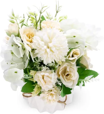 Produktbild von Blumenvasen – Keramik – Wartungsfrei – Weiß