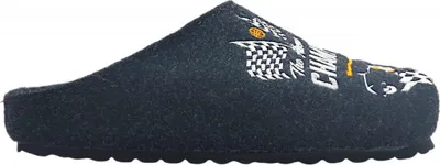 Imagen del producto de Jane Klain. Zapatos para niños. Marca Junghen. Zapatillas de estar por casa. Color negro. Para uso diario