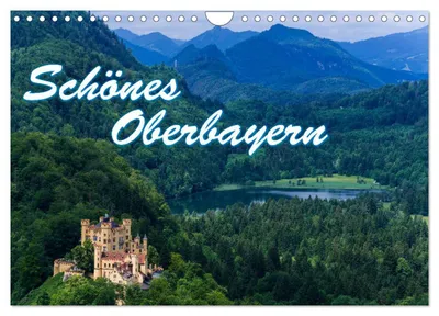 Produktbild von Schönes Oberbayern (Wandkalender 2027 DIN A4 quer), CALVENDO Monatskalender