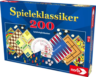 Produktbild von Noris 200 Games Collection, Brettspiel, Traditionell, 6 Jahr(e)