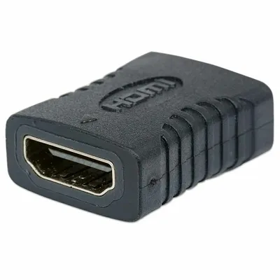 Produktbild von Manhattan A/V-Adapter - 3840 x 2160 Supported - Golden Kontakt - Schwarz