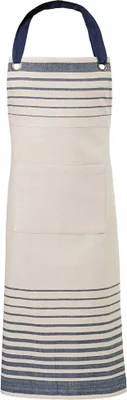 Produktbild von Canvas Latzschürze B 75 x L 100 cm, Fb. navy : 100% Baumwolle (Vintage) : navy
