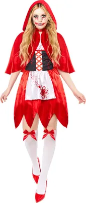 Produktbild von Horror Todkäppchen Damenkostüm