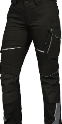 Produktbild von Leibwächter Damen Bundhose Flex-Line FLXDH25 Gr. 38 schwarz/grau
