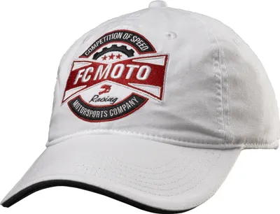 Produktbild von FC-Moto FCM-Fan Kappe, weiß, Einheitsgröße