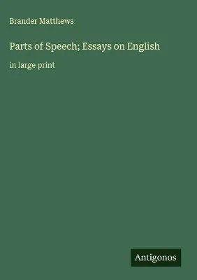 Produktbild von Parts of Speech; Essays on English