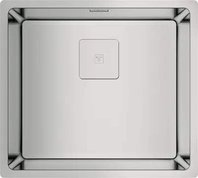 Produktbild von Teka Flex Linea RS15 45.40, Unterbauspüle, Quadratisch, Edelstahl, Edelstahl, 1 Becken, Quadratisch