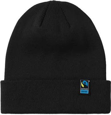 Produktbild von Neutral O93055 | Classic Beanie - 100 % gekämmte Baumwolle - Farbe: Black - Größe: One Size