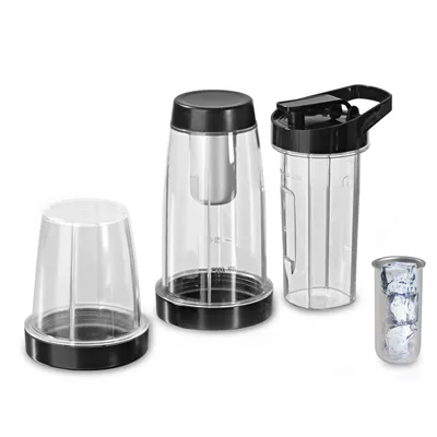 Produktbild von GOURMETmaxx Becher Set 7-tlg. für Nutrition Mixer mit Heizfunktion Mr Magic