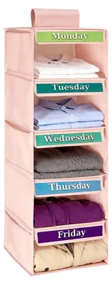 Imagen del producto de Organizador de ropa para niños con cinco niveles