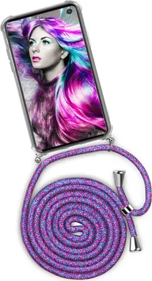 Produktbild von TWIST-Case + TWIST-Cord für Samsung Galaxy S10, Farbe:Crazy Unicorn (Silber)