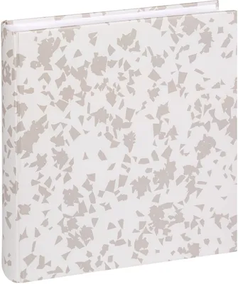 Produktbild von Walther, ME-298-1, Memo-Album Terrazzo, stone white, 200 Fotos 10x15 cm