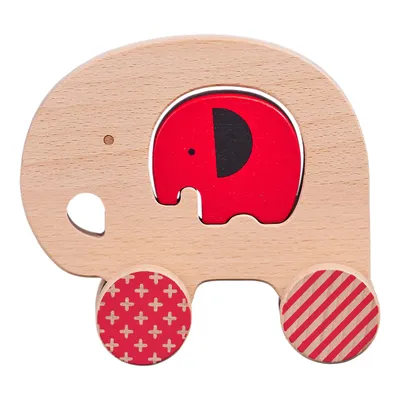 Produktbild von Petit Collage Elefant und Elefant auf Rädern