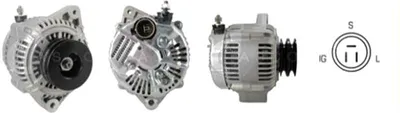 Produktbild von CASCO CAL40280AS Lichtmaschine Generator LiMa 80A 12V für TOYOTA LAND CRUISER (PZJ7, KZJ7, HZJ7, BJ7, LJ7, RJ7) LAND CRUISER 80 (J8)