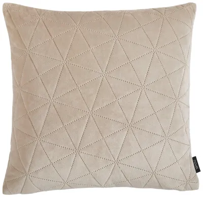 Produktbild von Moderne Kissenhülle Taupe 48x48 cm, Polyester, langlebig und pflegeleicht