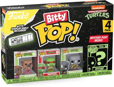 Immagine prodotto di Funko Pop! Teenage Mutant Ninja Turtles - Blister 4 Figury - Splinter