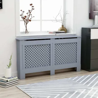 Produktbild von Prolenta Premium - Obložení radiátorů antracit 152x19x81,5 cm MDF