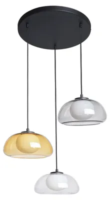 Produktbild von Italux Ainale Hängelampe 3xG9 Schwarz Dimmbar