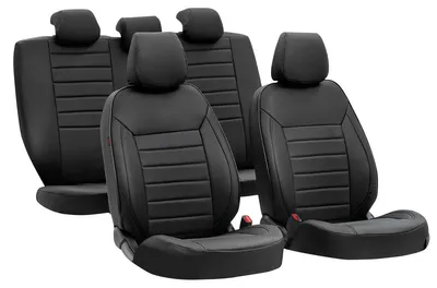 Immagine prodotto di Set di coperture nere coordinate Skeentex Valeo